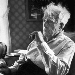 Robert Frost in his later years
