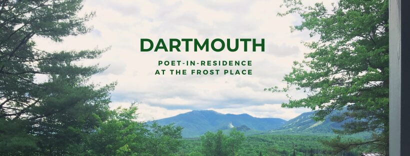 The resident poet will enjoy this view during their stay at Robert Frost's former farmhouse.