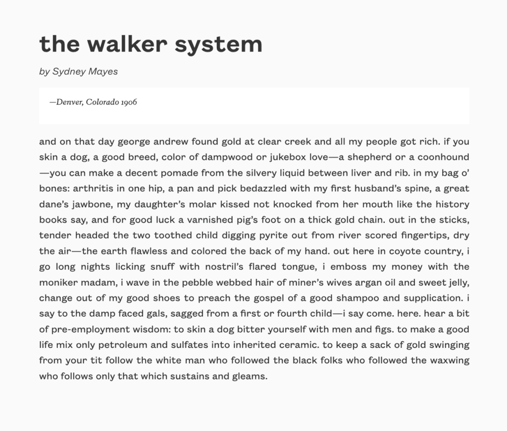 sydney's poem on poets.org