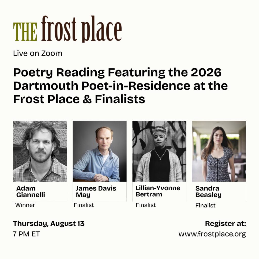 Poetry reading with Finalists and Winner of DPIR Contest