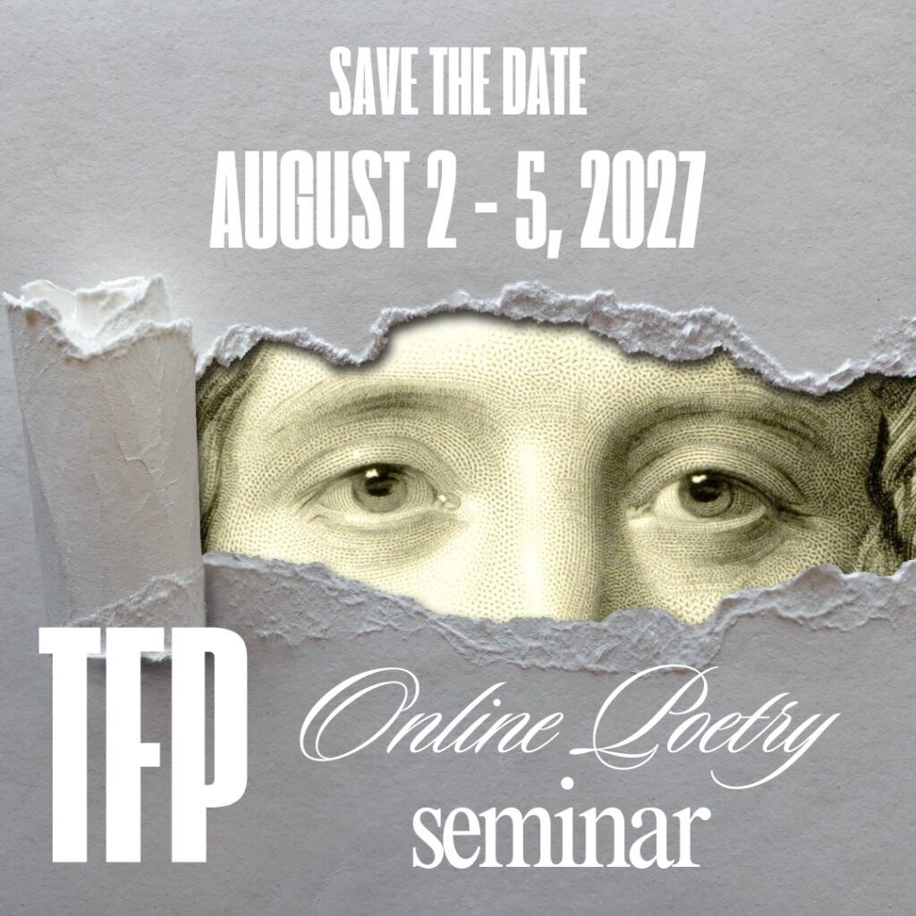 Poetry Seminar SAVE THE DATE